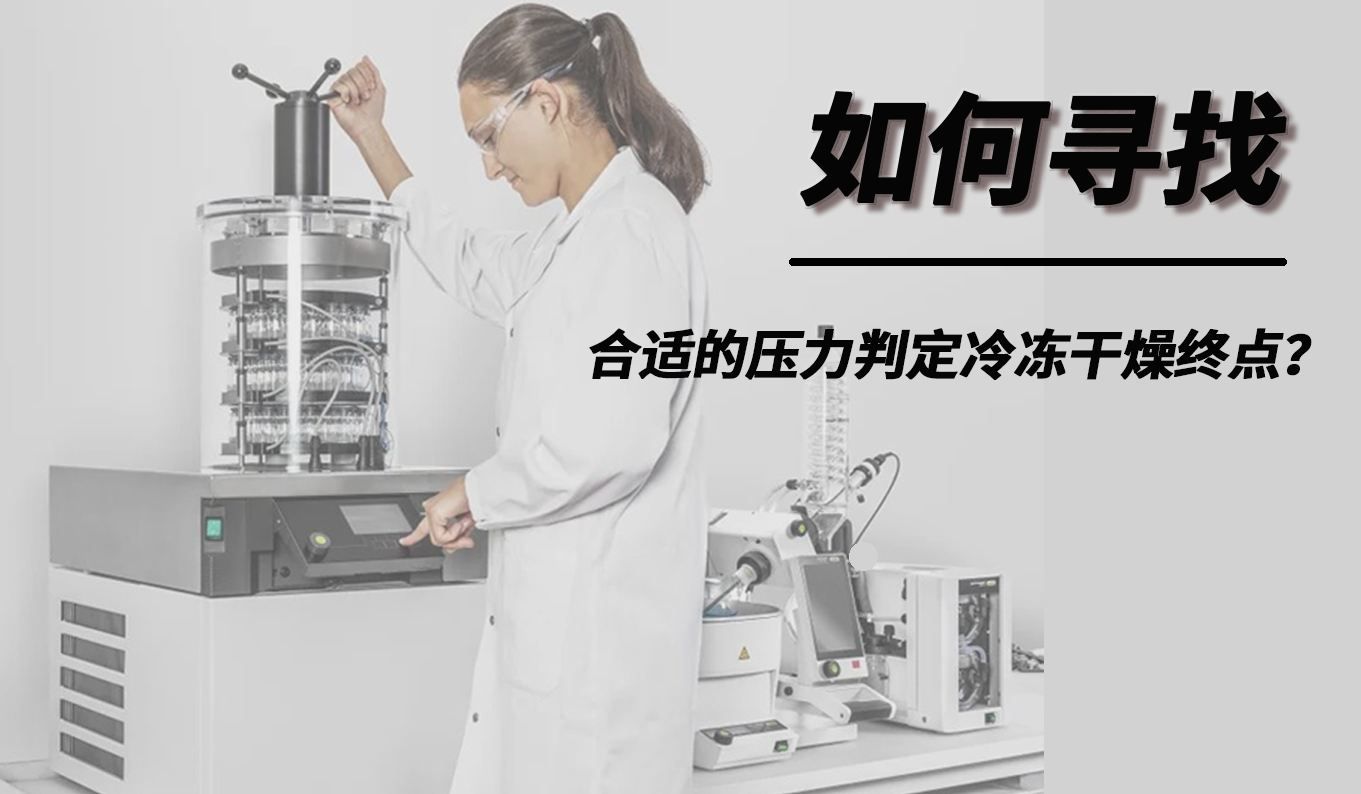如何尋找合適的壓力判定冷凍干燥終點？